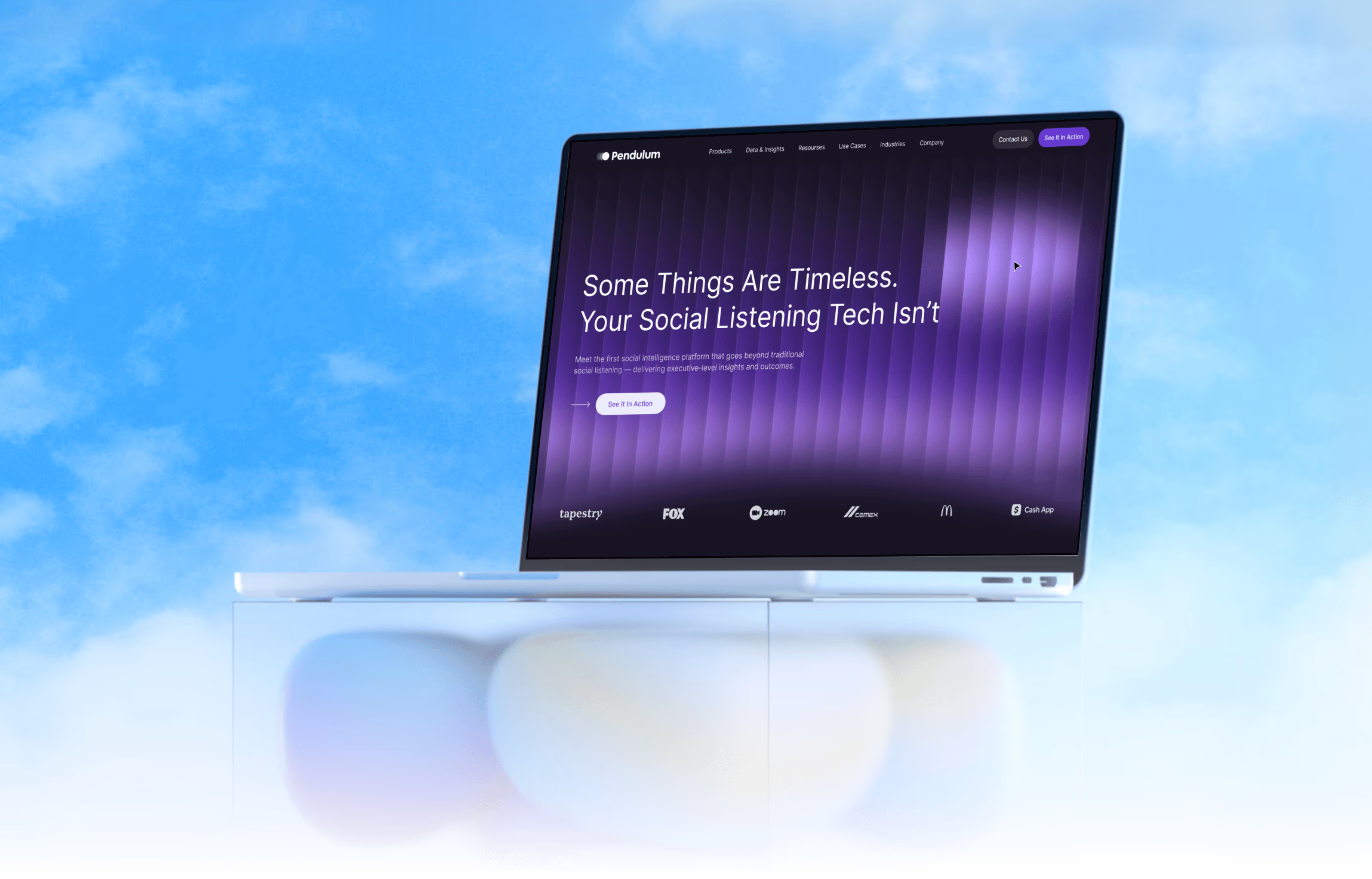 Pendulum Intelligence website — scalable CMS Webflow build